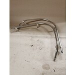 Retro scooter / Beugels / Chroom / Voorzijde