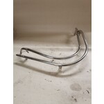 Retro scooter / Beugels / Chroom / Voorzijde