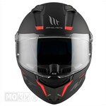 MT Helmet Helm MT Stinger Solid mat zwart