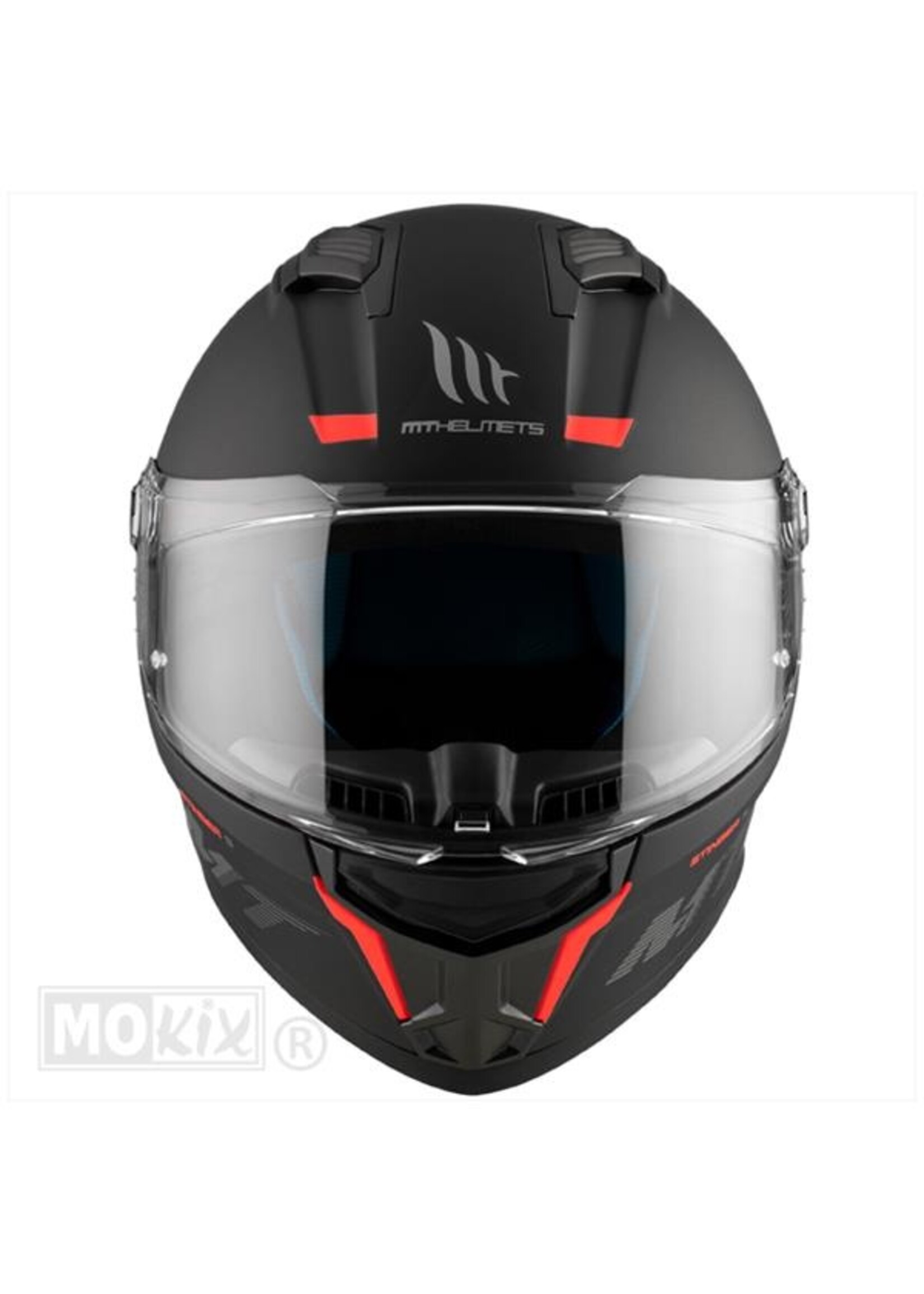 MT Helmet Helm MT Stinger Solid mat zwart