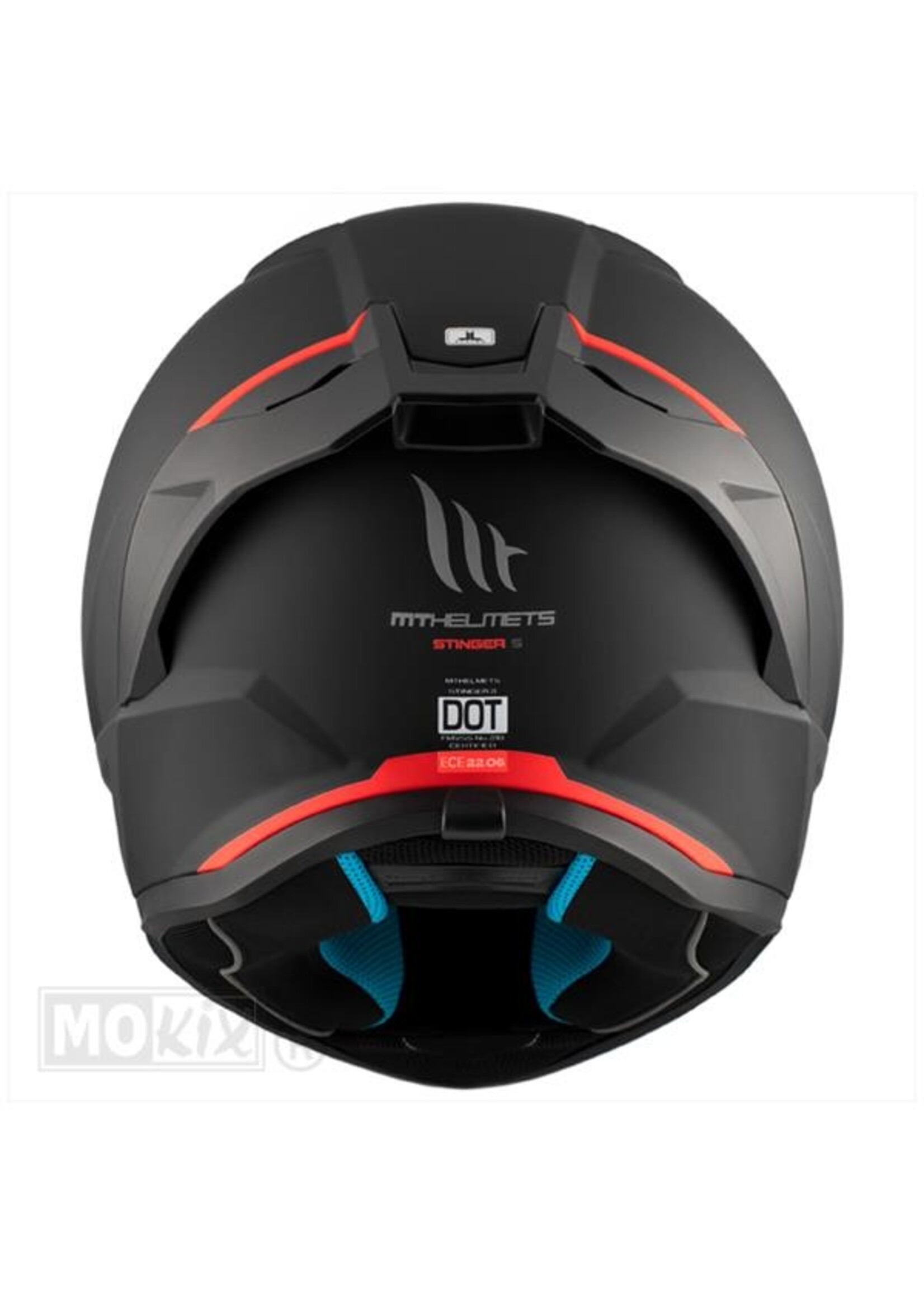 MT Helmet Helm MT Stinger Solid mat zwart