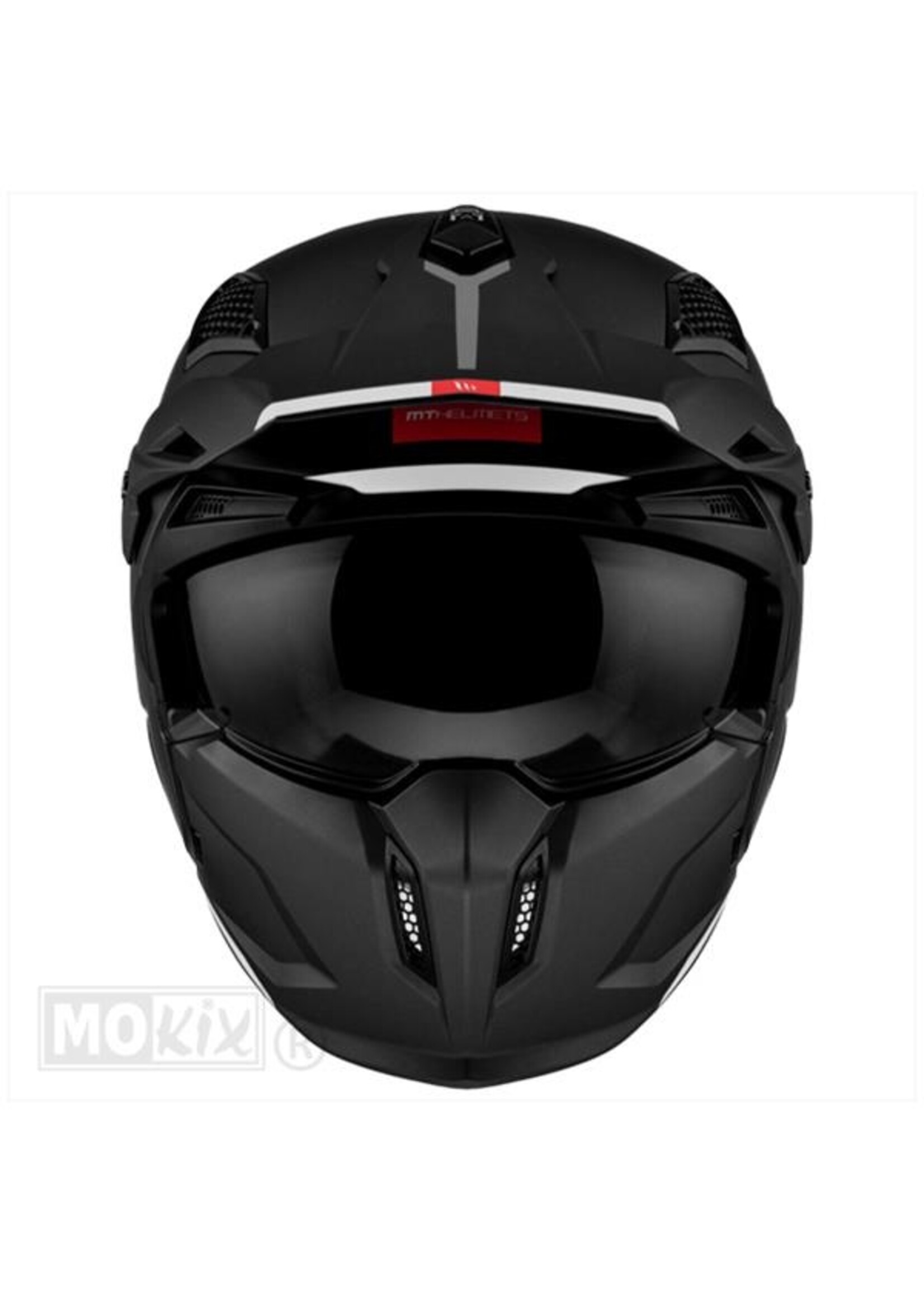 MT Helmet Helm streetfighter sv mat zwart