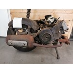 Agm Retro / chi / Motorblok / GY6 / km7974 / lopend gedemonteerd / ontsteking bedrading geknipt