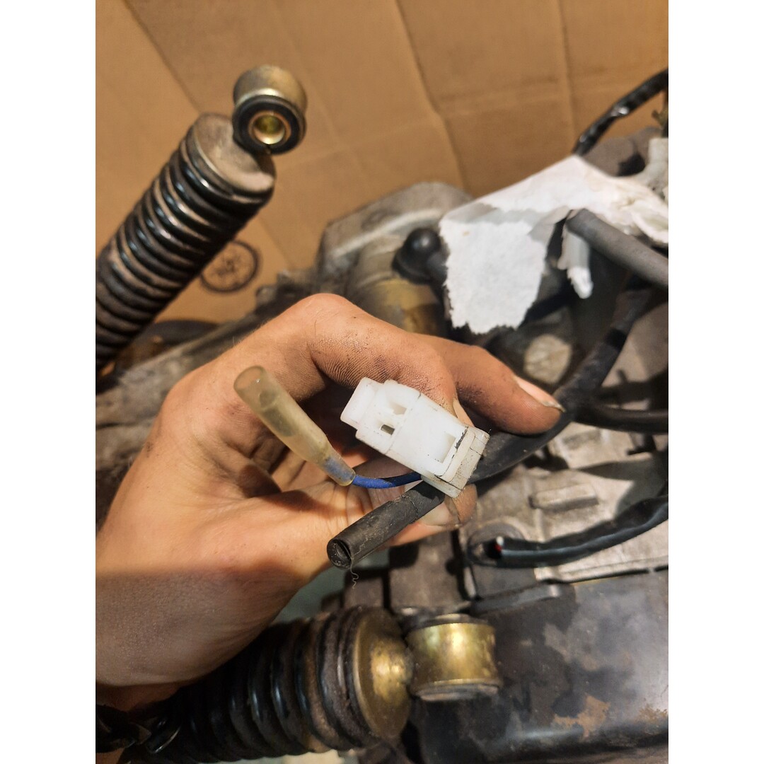 Gy6 Motorblok gy6 12 inch dubbele achterveer / belagio / belisimo zie foto / km stand 3.356