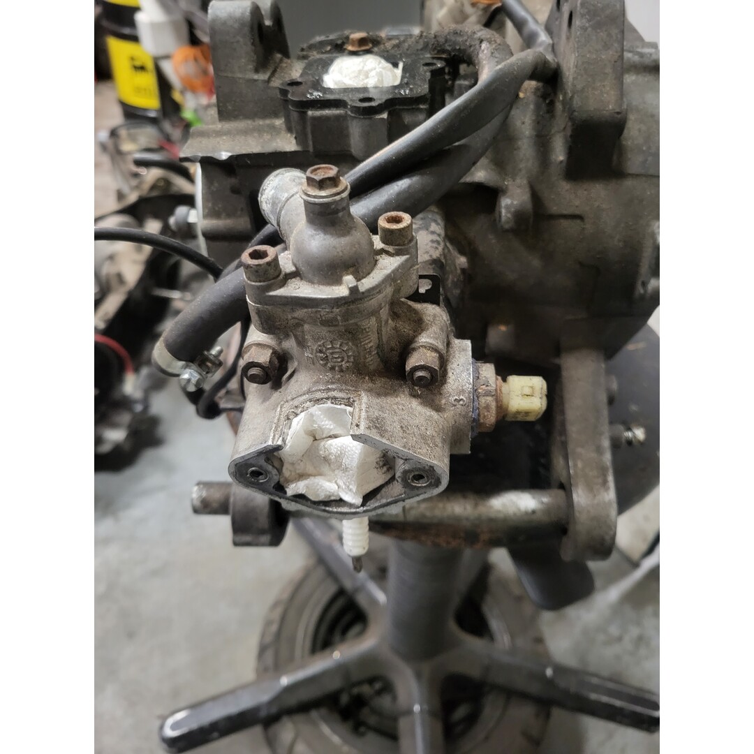 Aprilia Motorblok Aprilia Ditech Injectie ( getest ! ) Goede compressie