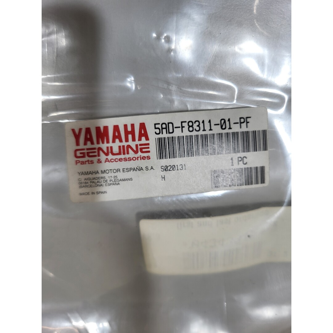 Yamaha Yamaha Neo's voorkap oud type 5AD-F8311-01-PF / Voorscherm Midnightblue in verpakking