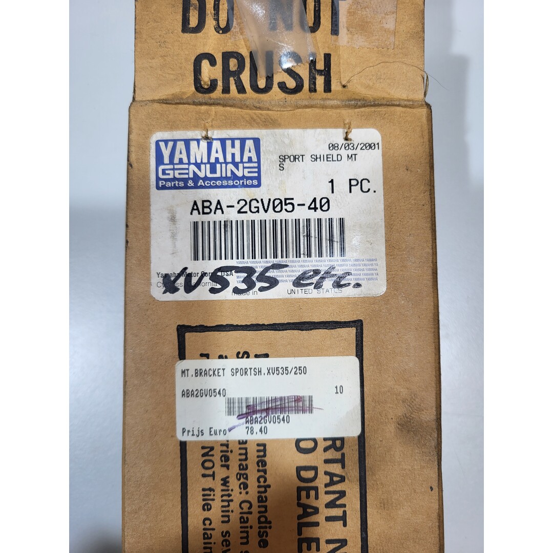 Yamaha Yamaha ABA2GV0540 Custom Sport Shield chrome