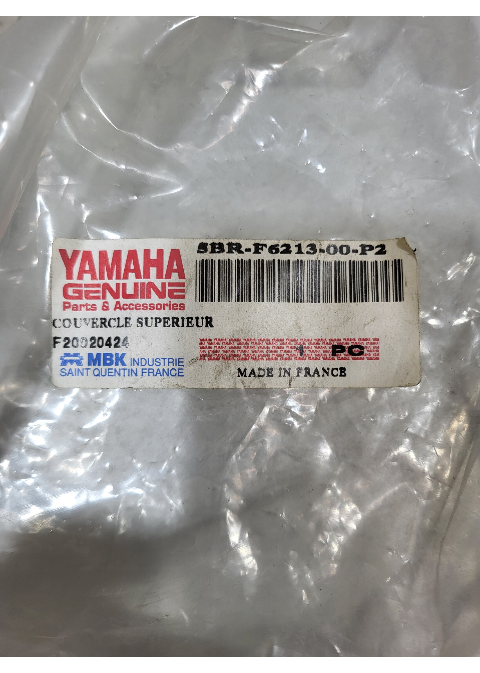 Yamaha Yamaha Aerox oud type / Teller omlijsting Zwart in verpakking