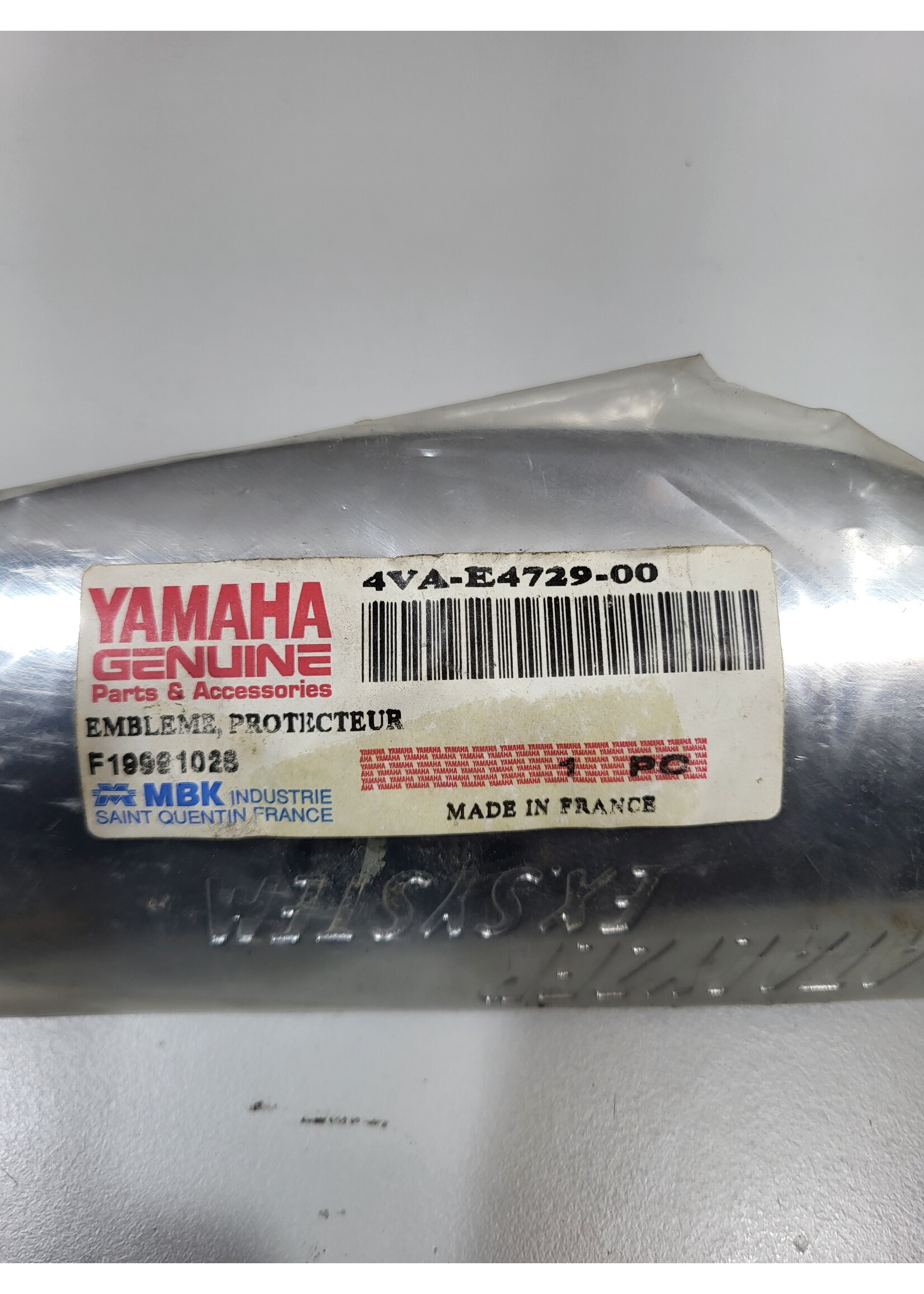 Yamaha Yamaha Aerox / Hitteschild 4VAE472900