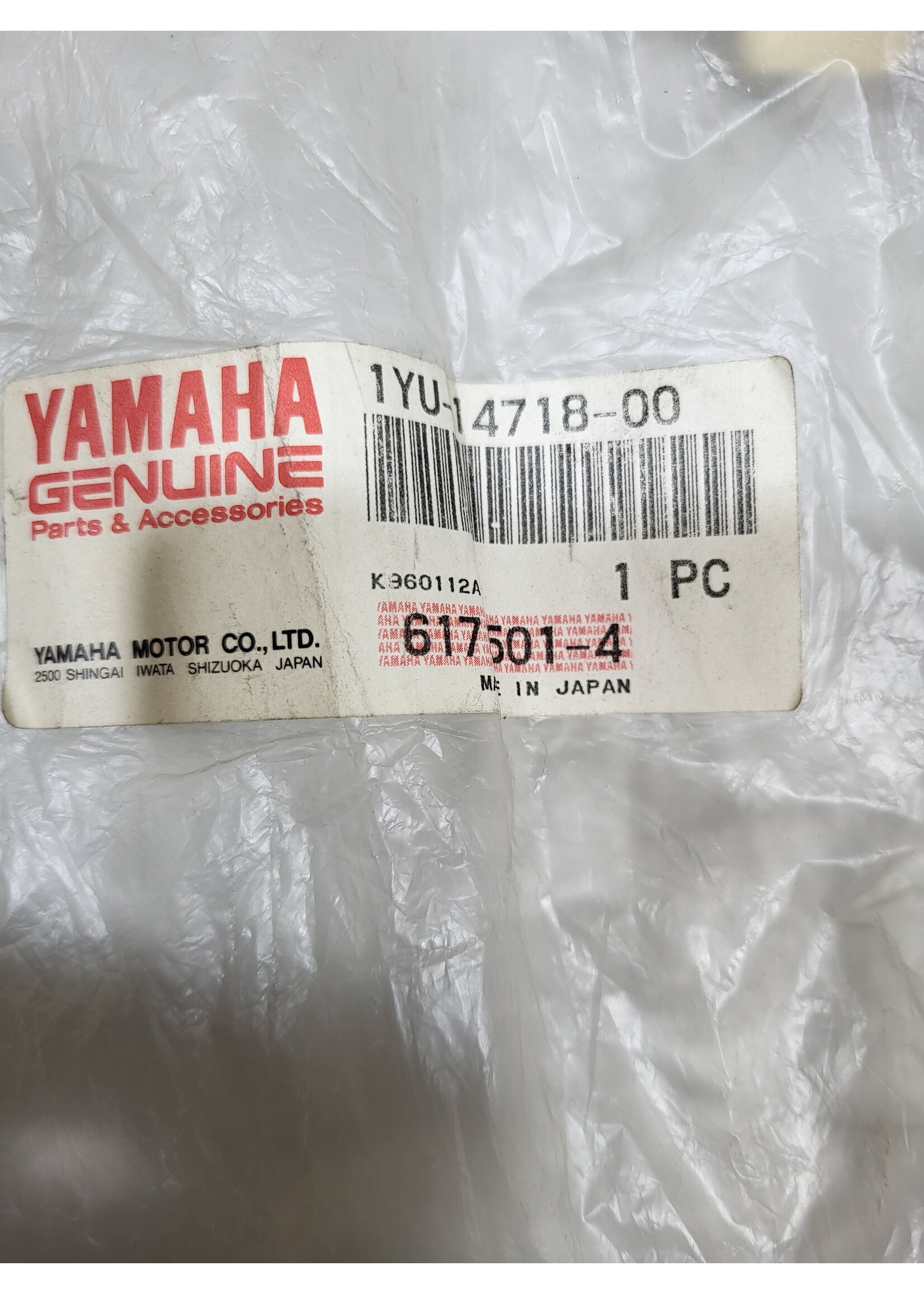 Yamaha Yamaha Mint 1yu1471800 ./ Hitteschild