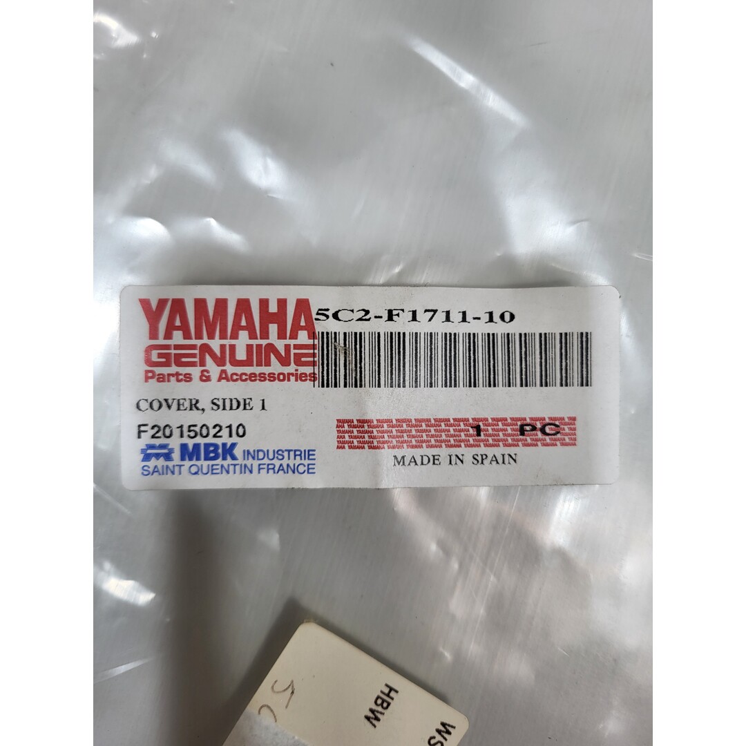 Yamaha Yamaha Neo's 2013 5C2f171110 / Onder kap Zijkant Zwart