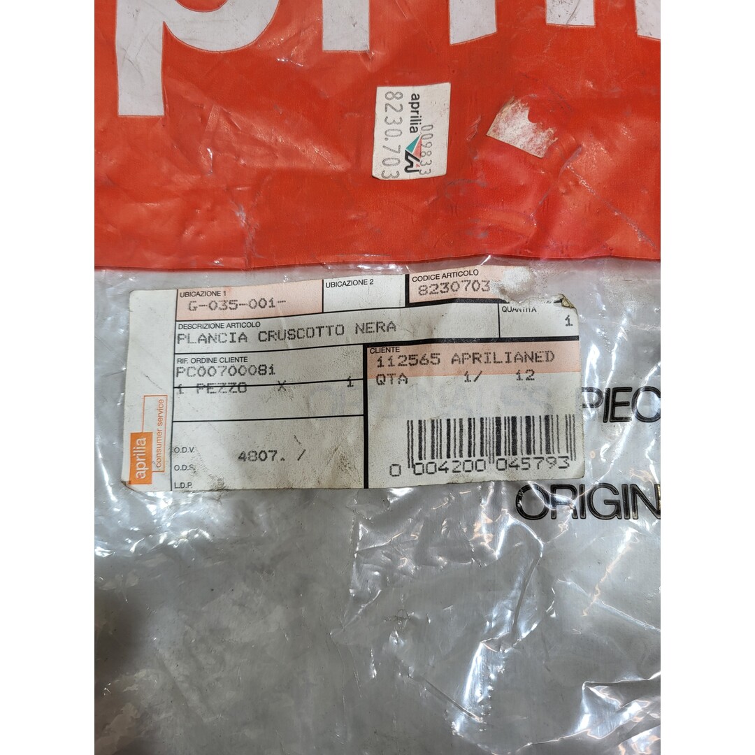 Aprilia APRILIA Amico 50 1990 / Stuurkap Zwart binnen AP8230703