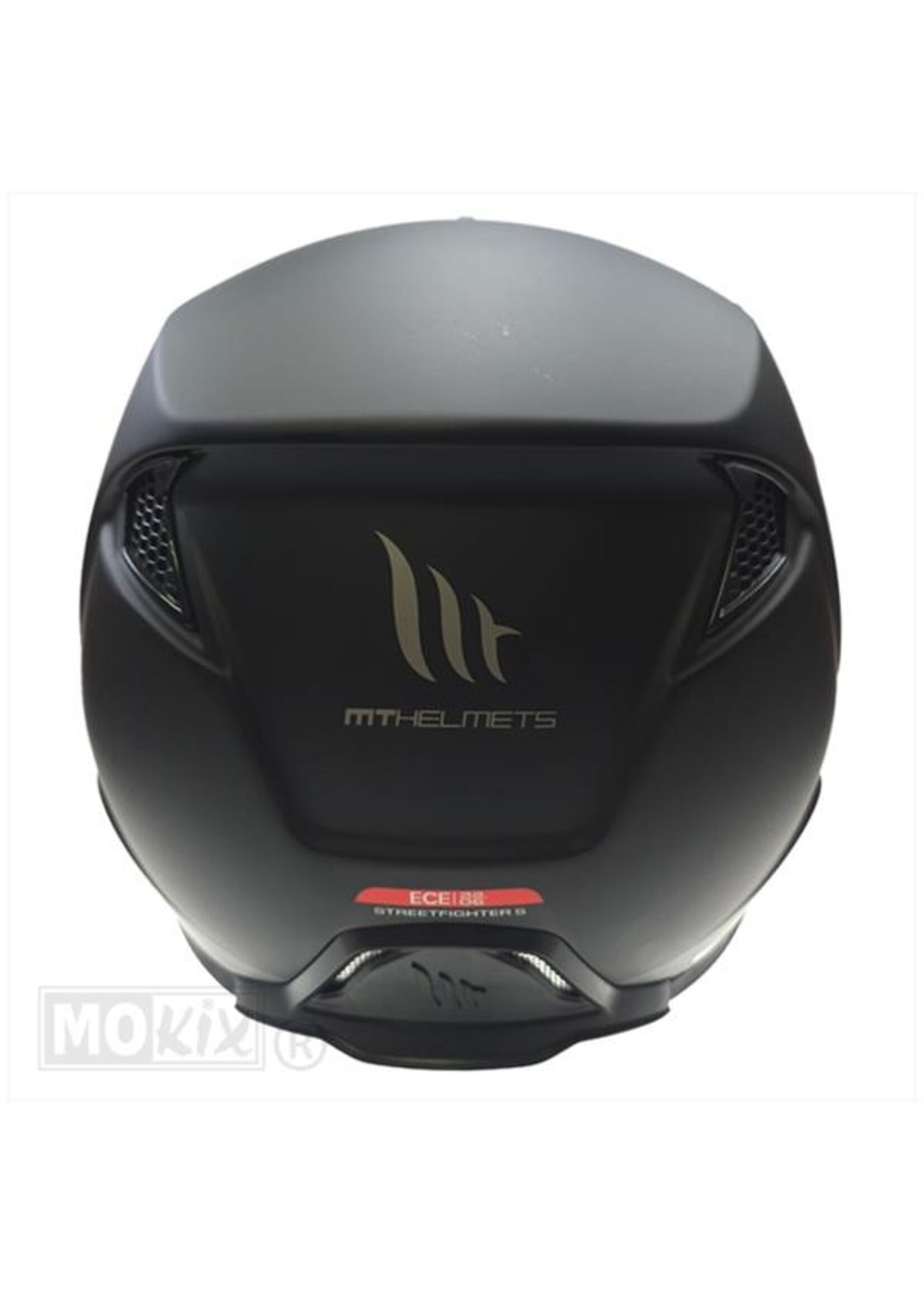 MT Helmet HELM STREETFIGHTER SV MAT ZWART FULLY BLACK