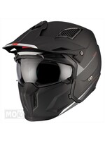 MT Helmet Helm streetfighter sv mat zwart