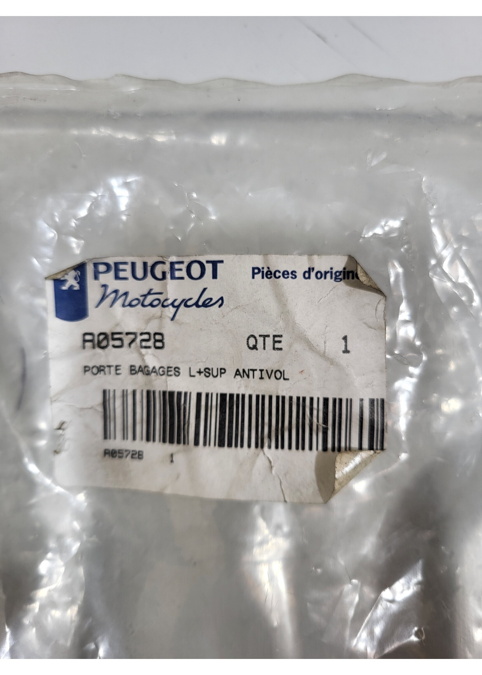 Peugeot Peugeot Ludix / Bagage drager set Zwart zonder bouten 1 geen bouten A05728