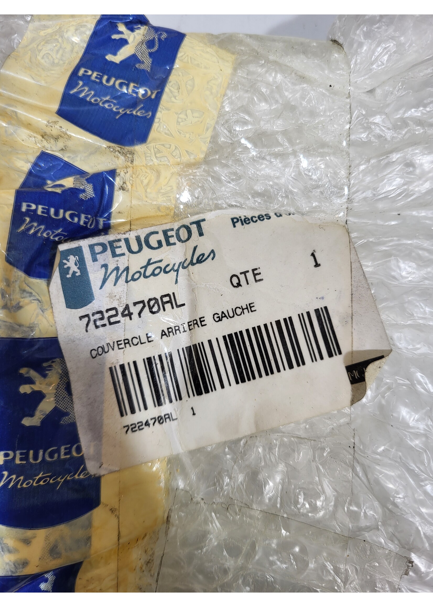 Peugeot Peugeot Fox / Carterdeksel Nieuwstaat Grijs