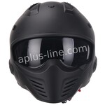 Vito HELM VITO JET BRUZANO MAT ZWART