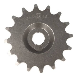 Zündapp  voorkettingwiel zundapp 3v 16t 3/16 esjot