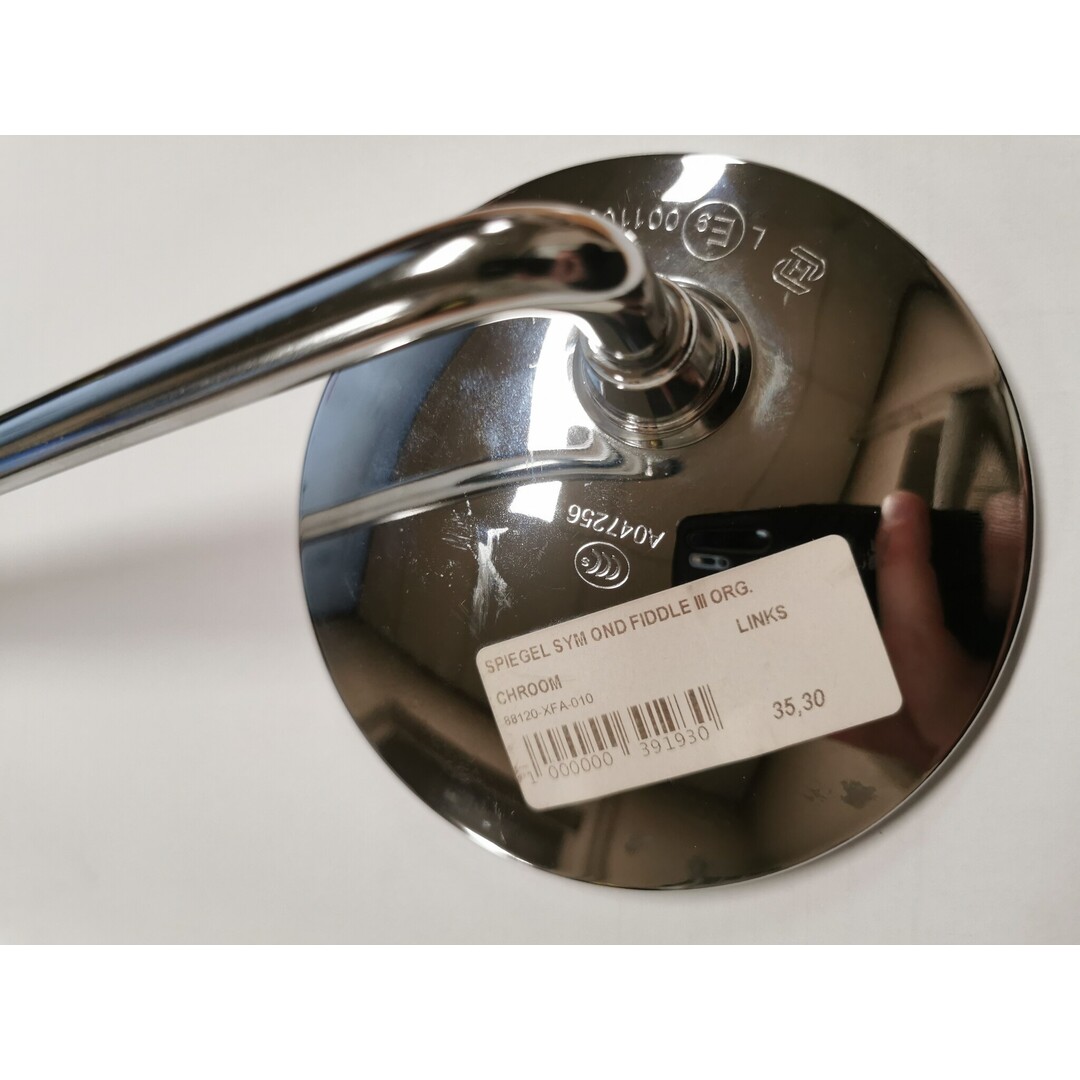 Sym Sym Fiddle III / Fiddle 3 / Spiegel chroom / Links