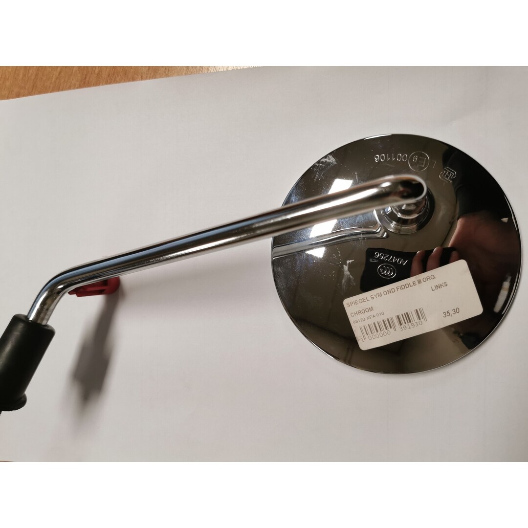 Sym Sym Fiddle III / Fiddle 3 / Spiegel chroom / Links