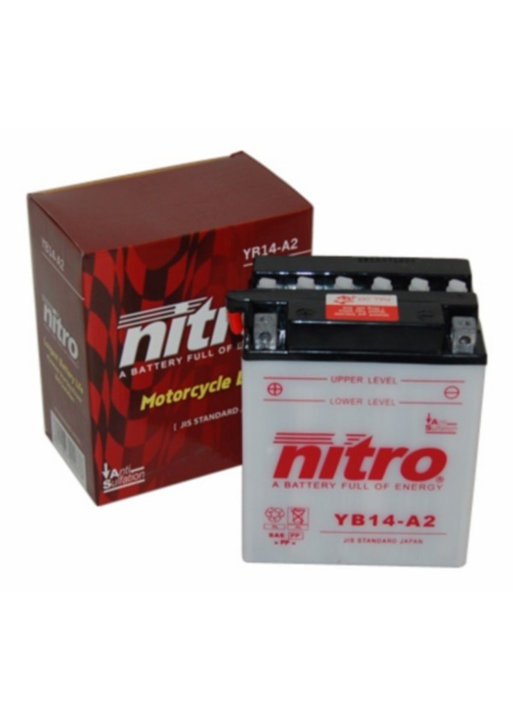 Nitro accu nb14-a2/yb14-a2 14amp nitro