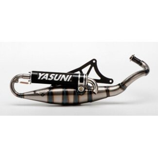 Piaggio uitlaat cpl yasuni-R sco piaggio 2t carbon yasuni tub420c