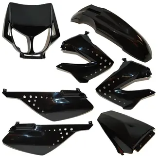 Derbi Senda / Plaatwerkset / Special black / 65131