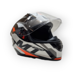 HELM STINGER BRAVE FLUOR ORANJE S