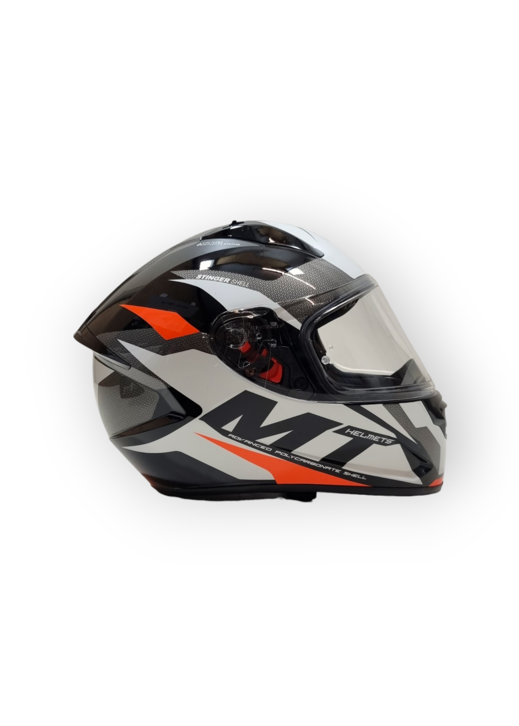 HELM STINGER BRAVE FLUOR ORANJE S