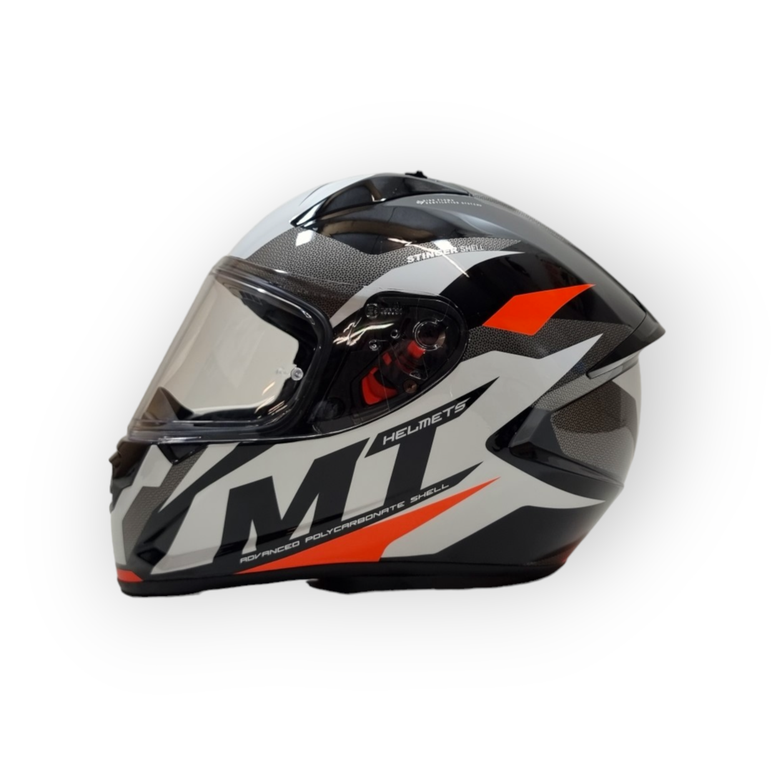 HELM STINGER BRAVE FLUOR ORANJE S