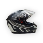 HELM BLADE SV ALPHA MAT ZWART/GRIJS/WIT XS/KIDS 53/54cm omtrek