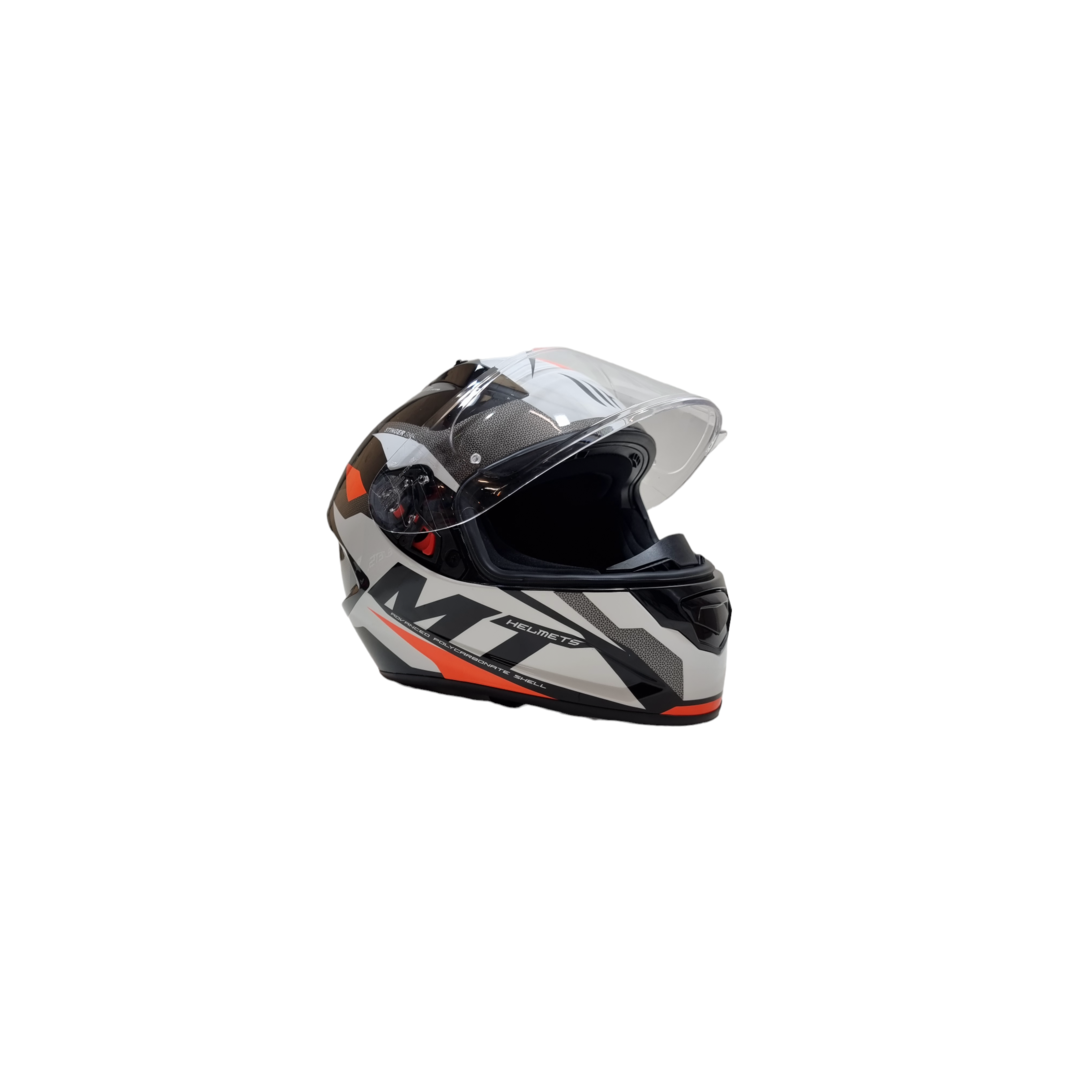 HELM STINGER BRAVE FLUOR ORANJE S