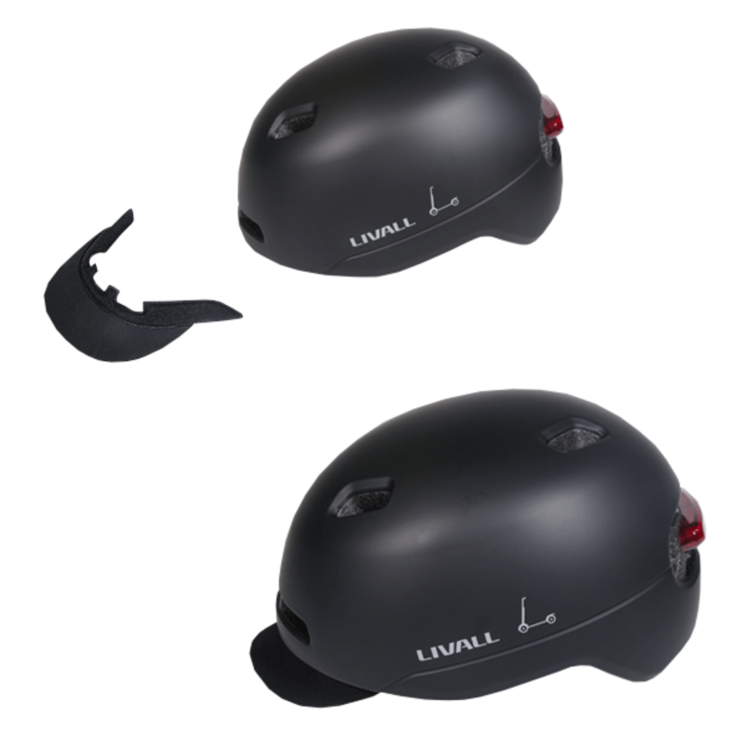 Livall Helm Smart Livall C21 Zwart  (speed pedelec / snorscooter)