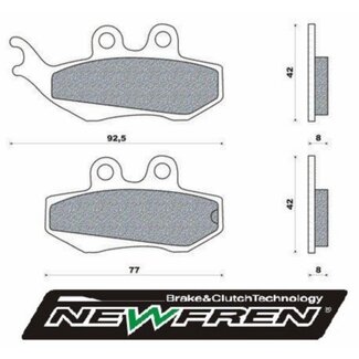 remblokset dna/dna180/dt50lc/rs1/rs1999/run pro/run180/rx/tzr/xsm/xtm voor newfren fd0195