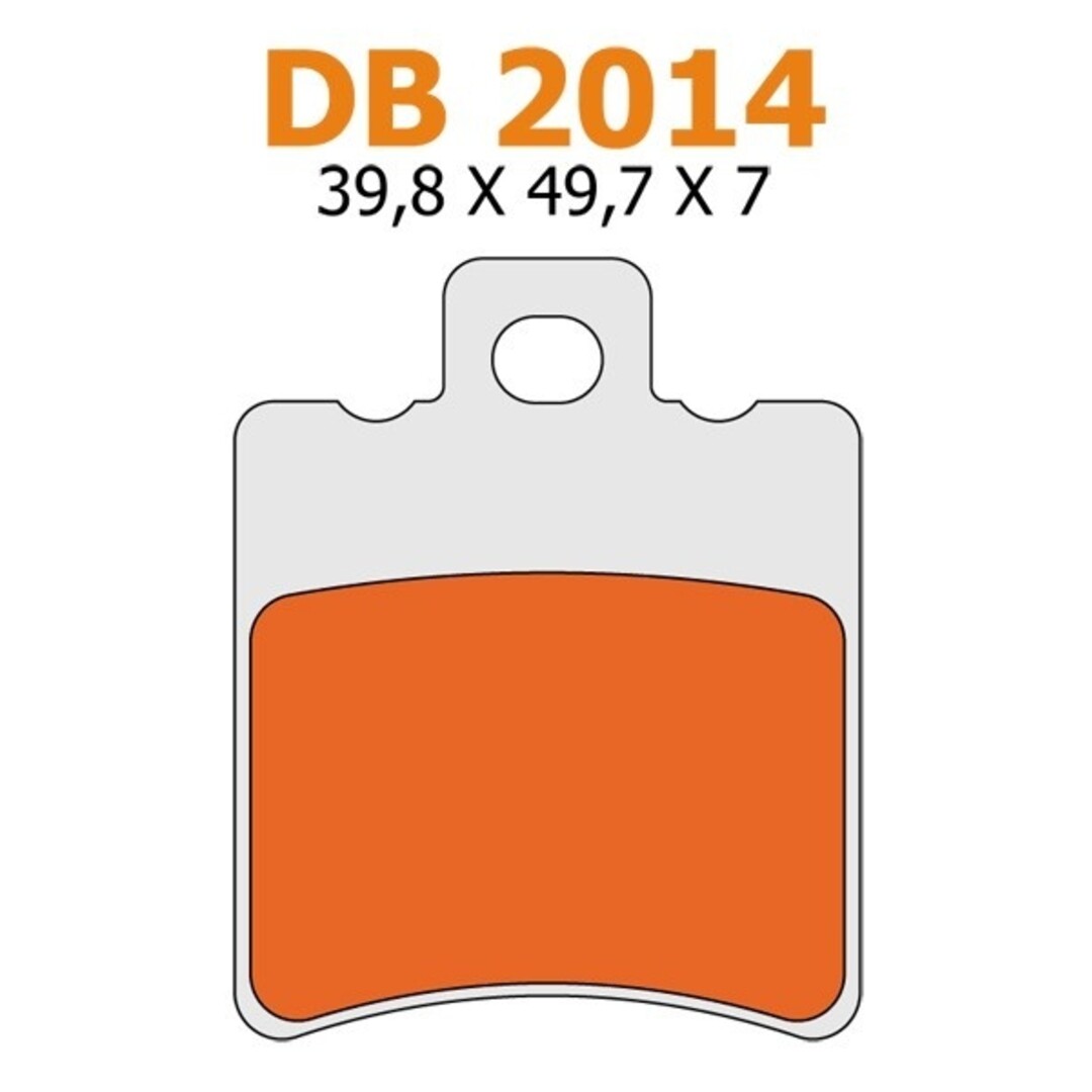 remblokset aer/ bux/ hab/ moj/ neo/ sfx/ spe/ sr ot/ zes/ scooter voor delta db2