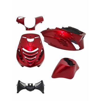 Piaggio plaatwerkset model SP RS-1 air zip2000sp rood bordeaux glans DMP 5-delig