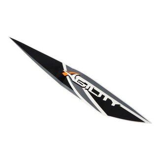 Kymco sticker zijscherm agility euro 4 blauw rechts kymco orig 86221-ldc8-e9n-t03