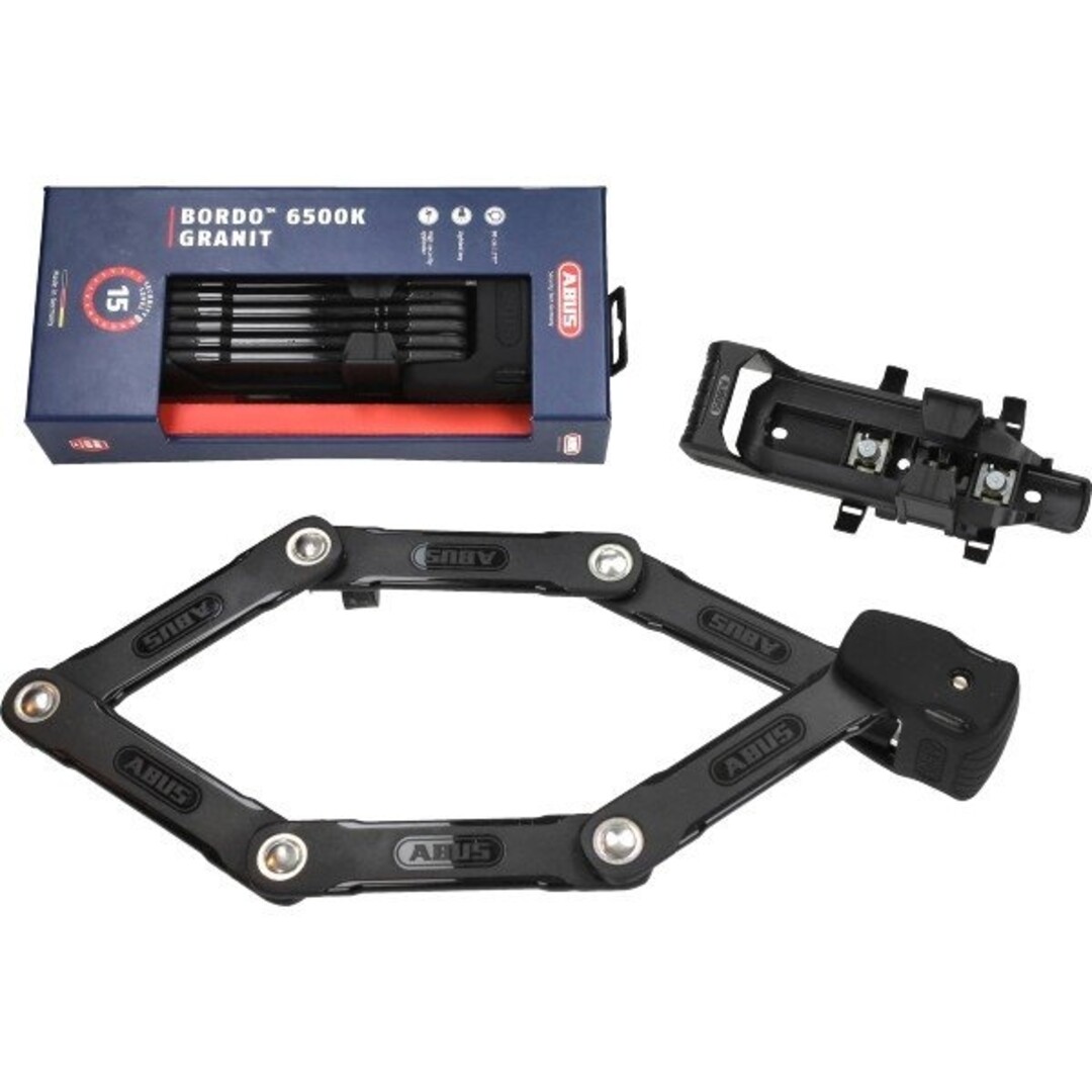 Abus slot vouw art 2-sterren + bordo granit x-plus fatbike 85cm abus 6500/85