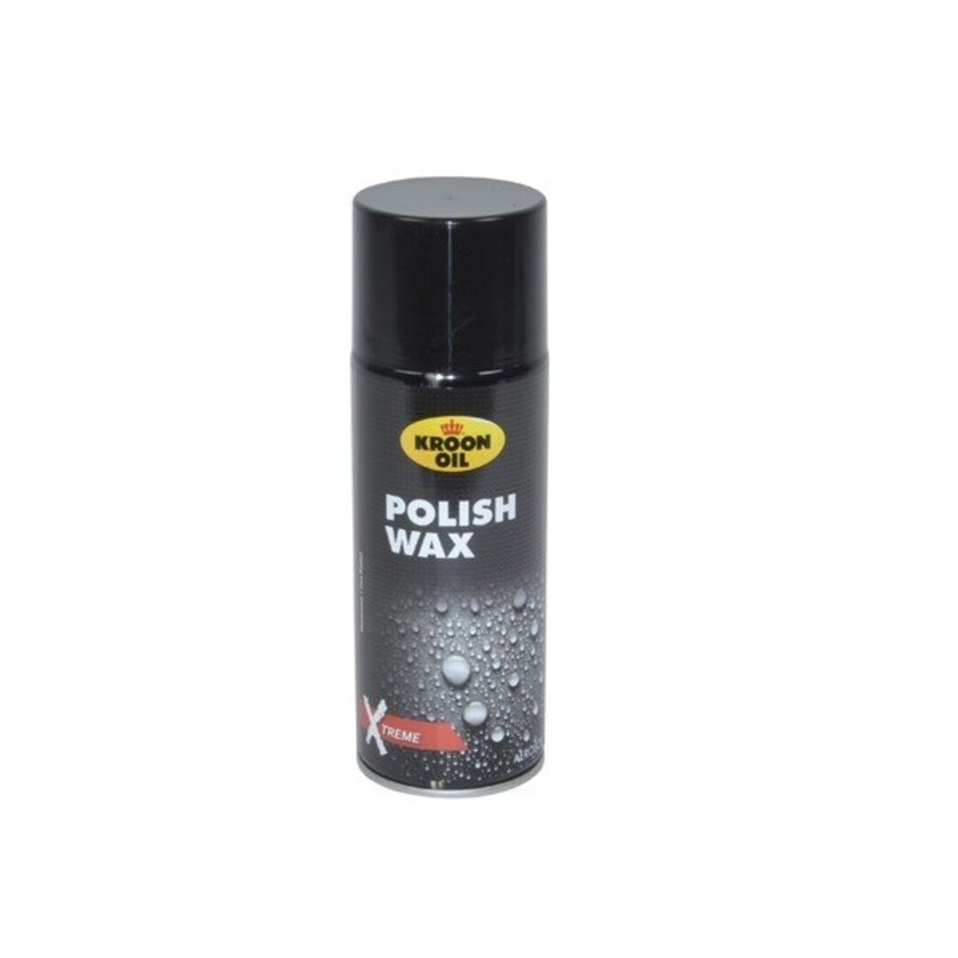 onderhoudsmiddel polish wax voor matte lak/windscherm 400mL spuitbus kroon 22010