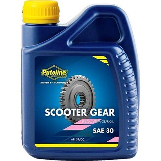 smeermiddel transmissie-olie SAE-30 (vespa) 500mL fles putoline 74160