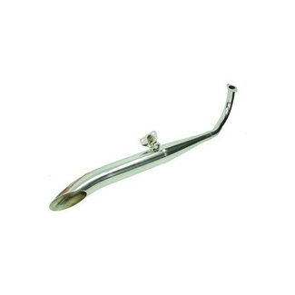 Tomos uitlaat side pipe (made in EU) a3/a35/tomos chroom
