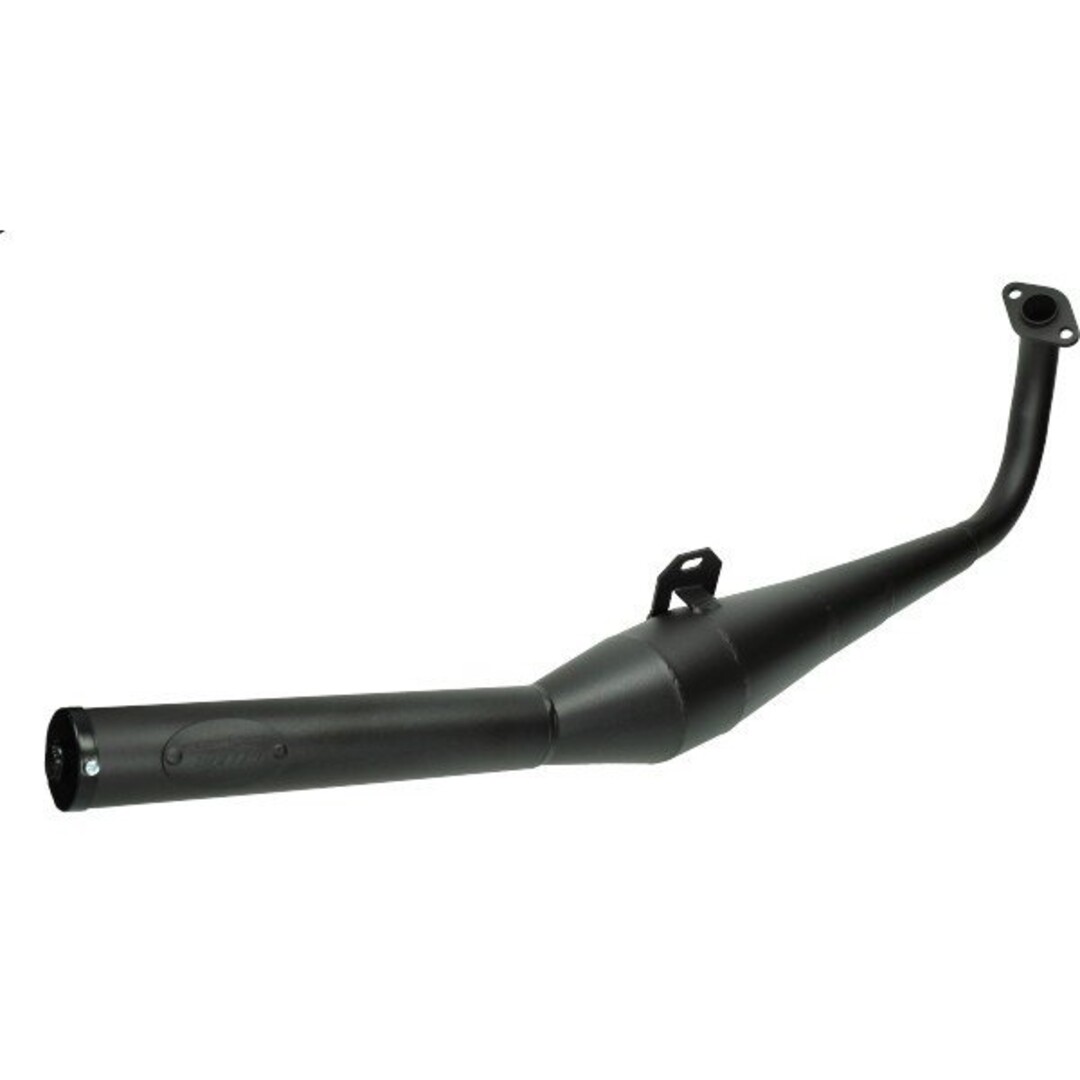 uitlaat race EVO-1 honda/mb5 zwart bullet