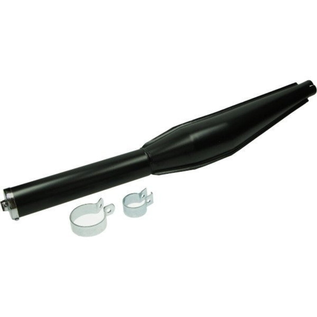 uitlaat cross (made in EU) kreid/zun 32mm zwart