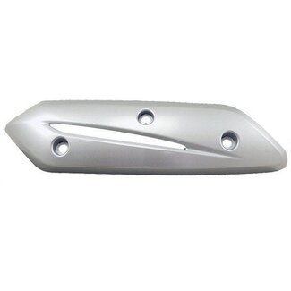 Kymco hitteschild uitlaat new like grijs kymco orig 18318-acc1-e10-j1p