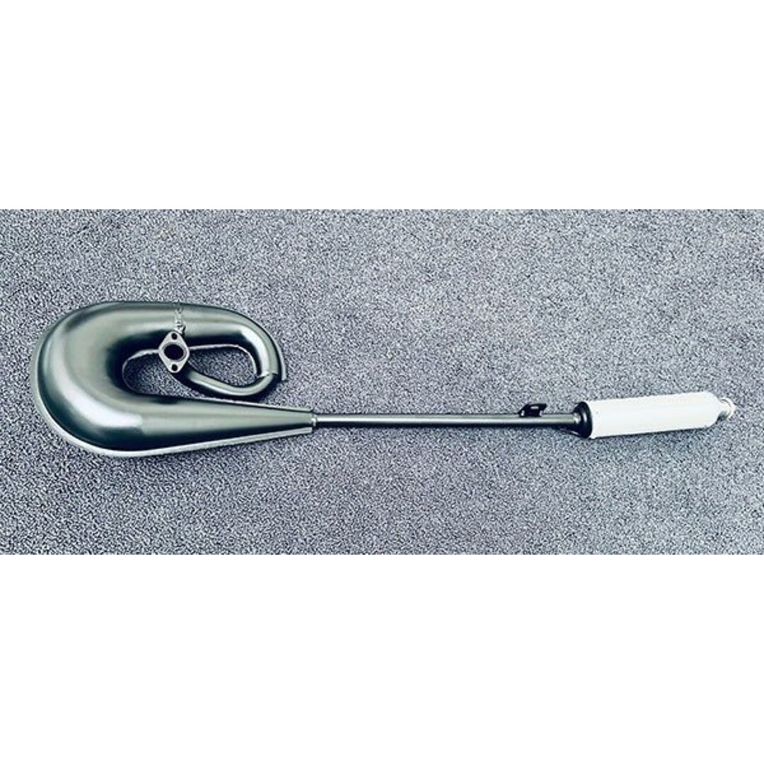 uitlaat cpl circuit (made in EU) maxi zwart/alu tecno