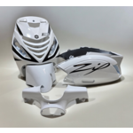 Kappenset Piaggio Zip SP Glans wit & stickerset
