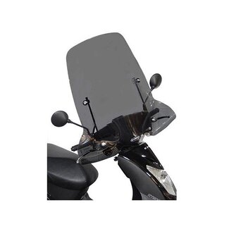 Kymco windscherm + bev. set hoog agility smoke kymco orig