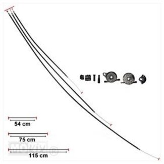 KABEL GAS PIAGGIO TYPHOON/NTT/NRG SUPERTEC