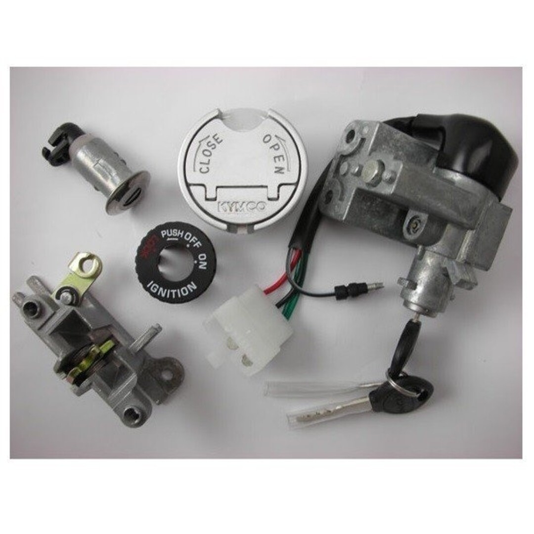 contactslotset + tankdop agil del./carry 12 inch kymco orig 35010-alc8-e60
