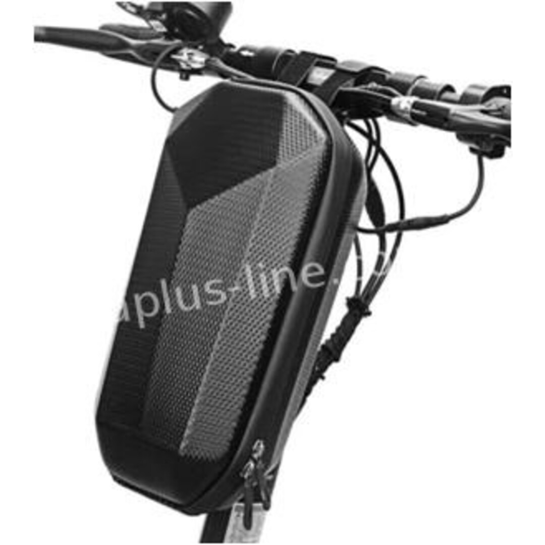Stuurtasje aplus passend op e-step/kick scooter/fatbike (type a) - carbon